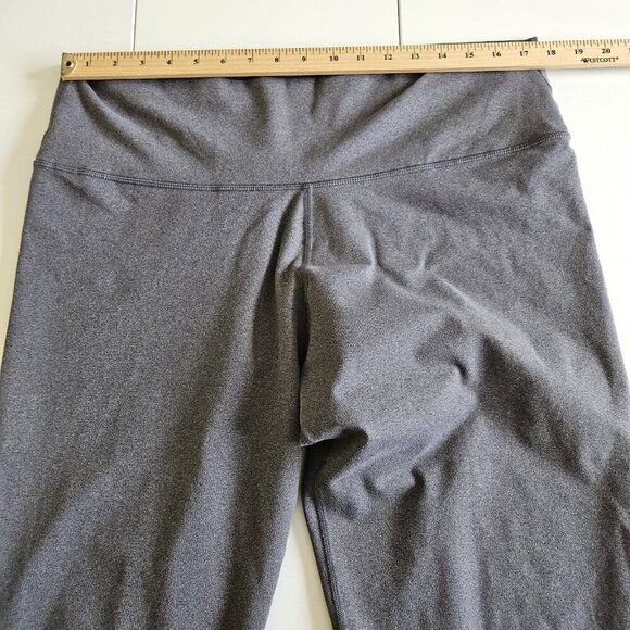 Aerie Leggings Womens XXL Gray Waist Pocket Stretch Chill Play Move Cropped Yoga - Picture 4 of 16